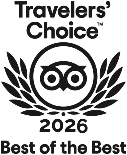 Tripadvisor Travelers' Choice 2026 “Best of the Best” badge